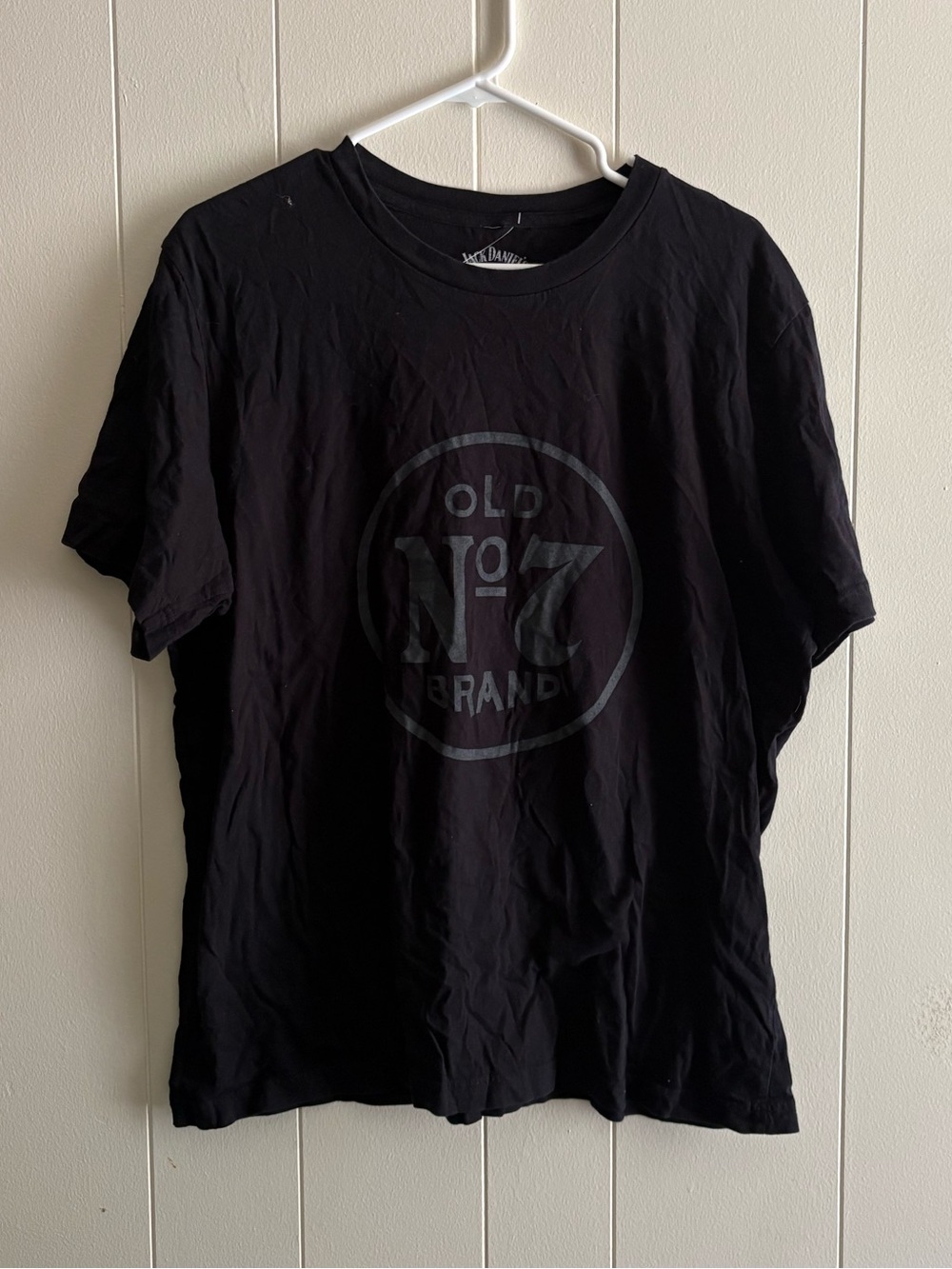 Jack Daniels Black “Staff” Short-Sleeve Logo Tee